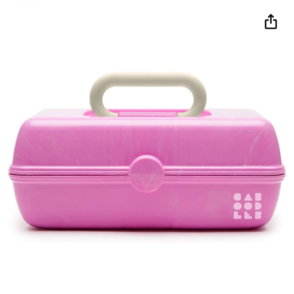 Caboodles Mini Petite Bubblegum Pink Case